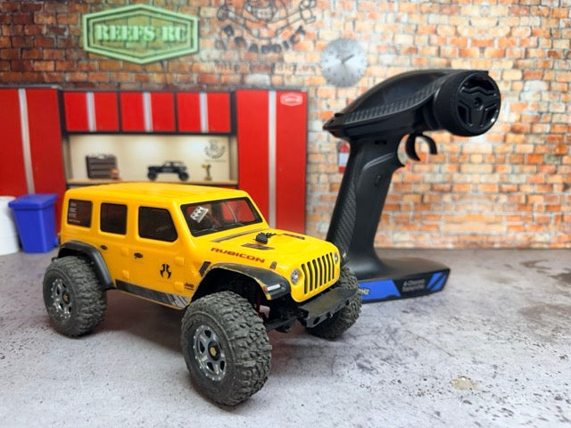 ***Used *** SCX24 RTR Yellow RC Addict