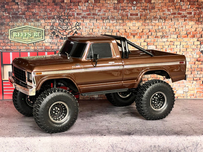 *** Pre-Owned *** Traxxas TRX4 High Trail F150, Brown (Shelf Queen)