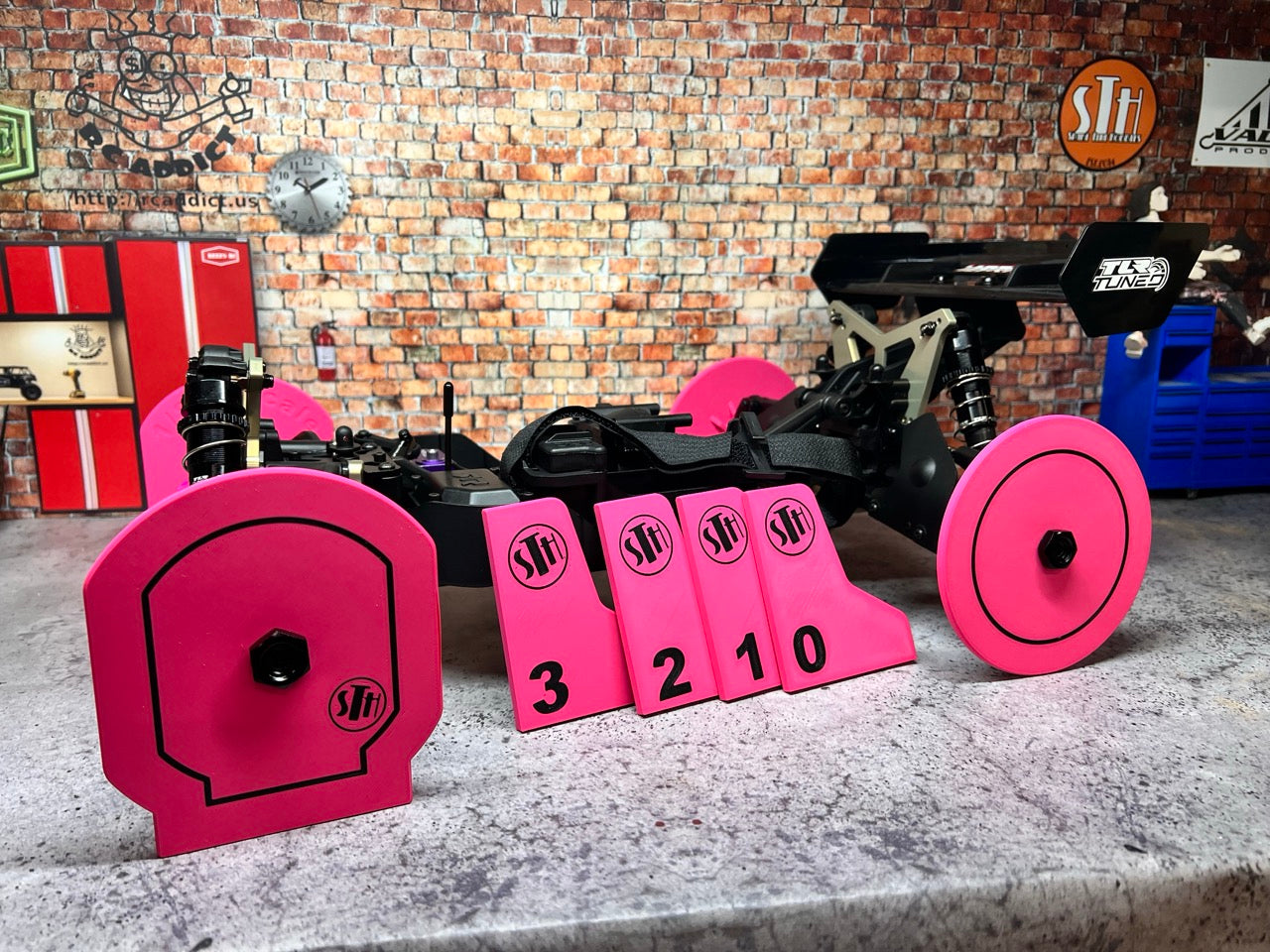 1/8th Scale - Toe and Camber Setup Station v1