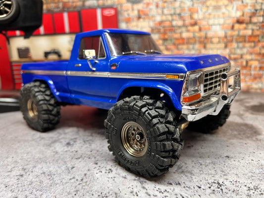 *** Pre-Owned *** TRX4M High Trail (Upgraded) Blue, RTR