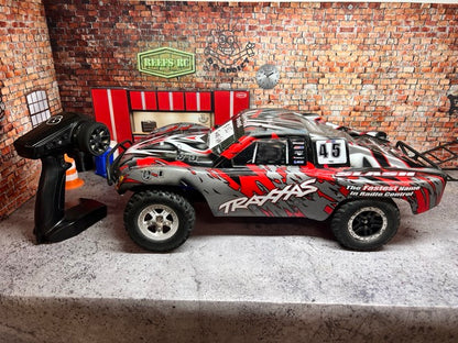 *** USED *** Traxxas Slashed 2WD, LCG Chassis, Upgrades, RTR