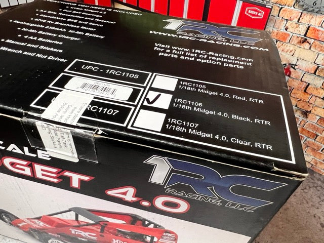 *** Like New *** 1RC MIDGET 4.0 RTR - BLACK