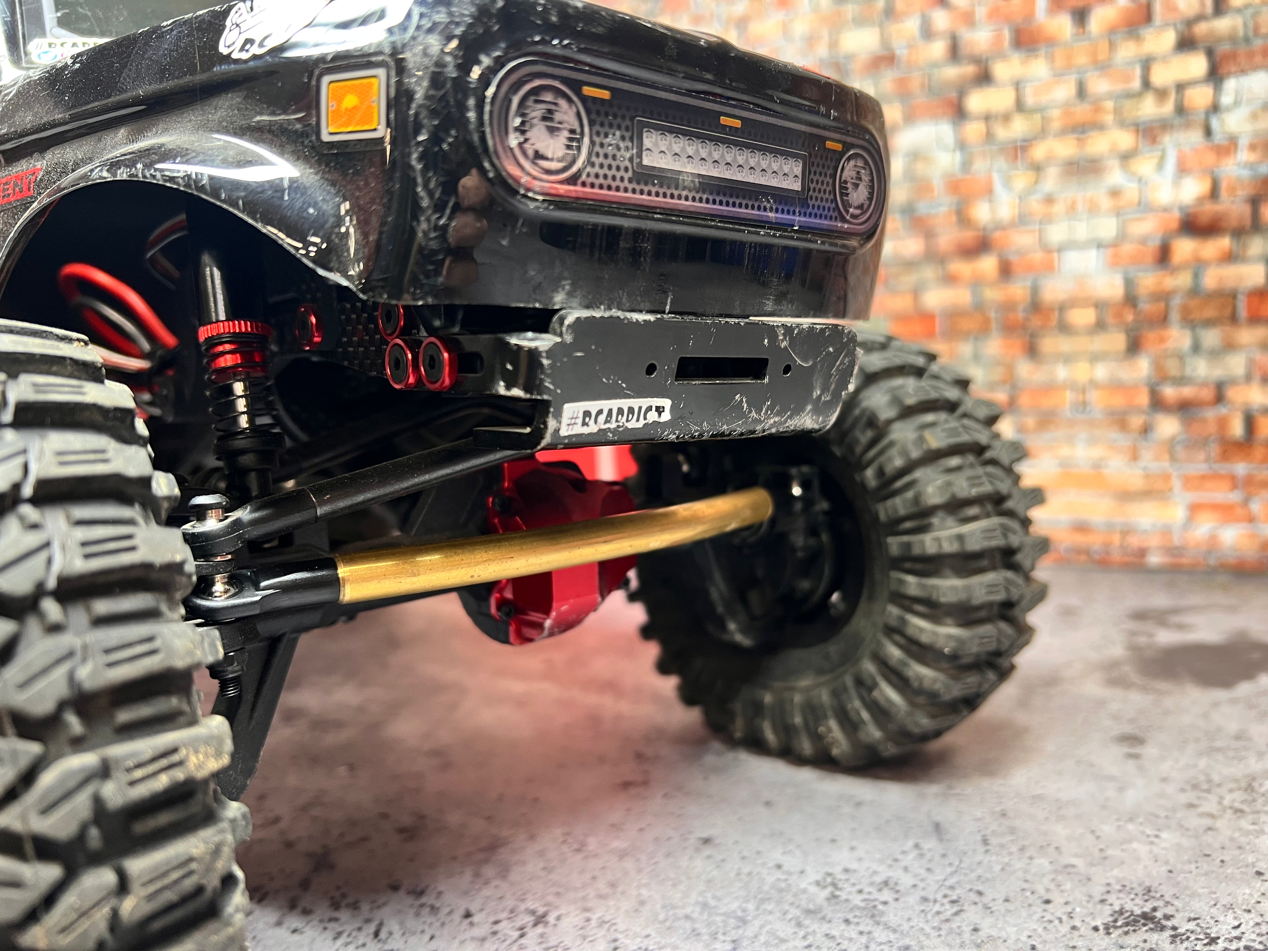 Redcat Ascent Brass High Clearance Steering Link Kit