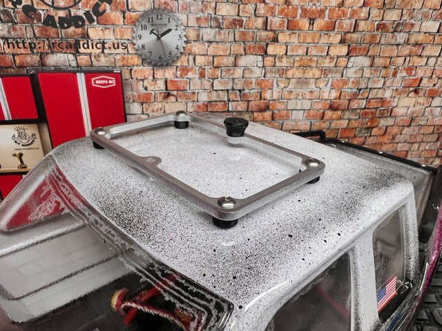 Lightweight Low Profile Comp Roof Rack with Winch Point