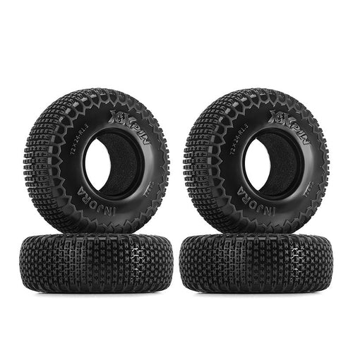 INJORA 1.3" 72*24mm XHX Pin Tires (T1321) (4) INJORA