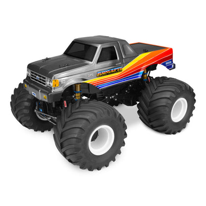 1/10 1989 Ford F-250 Monster Truck Clear Body with Racerback