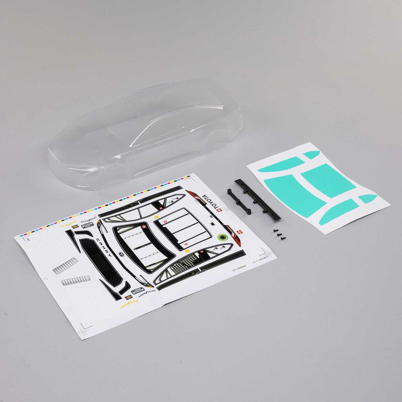 Toyota Clear Body: NASCAR Losi