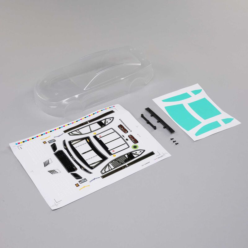 Chevy Clear Body: NASCAR Losi