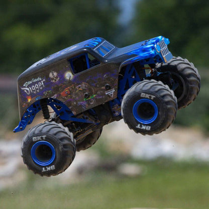 Losi 1/18 Mini LMT 4X4 Brushed RTR Monster Truck (Son-Uva Digger) w/SLT2 2.4GHz Radio, Battery & Charger