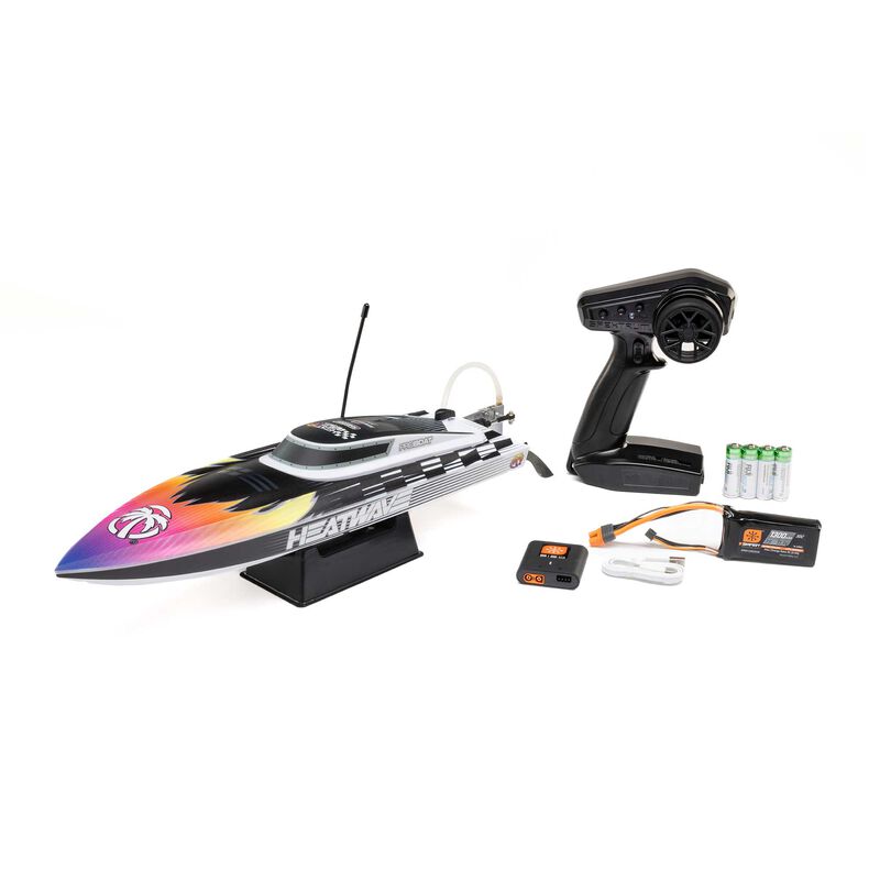 Recoil 2 18" Self-Righting Brushless Deep-V RTR, Heatwave Pro Boat