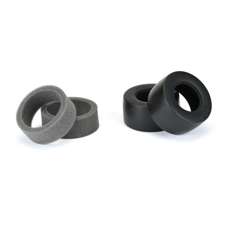 1/10 Big Daddy Wide Drag Slick MC Rear 2.2"/3.0" Drag Tire (2) Item No.PRO1018417
