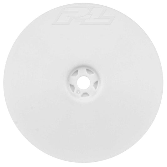 1/10 Velocity 4WD Front 2.2" 12mm Buggy Whls (2) Wht: XB4 and 22X-4