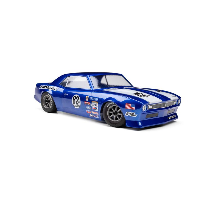 Pro-Line Racing 1/12 Pre-Cut 1968 Chevy Camaro Clear VTA Body: Losi NASCAR® Race Car Pro Line Racing