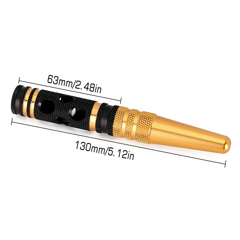 INJORA 0-14mm Steel Reamer Body Shell Hole Opener for RC Car Model DIY Modified Tool INJORA