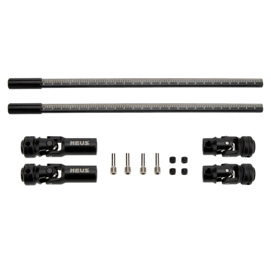 MEUS Racing SCX10 Cuttable Drive shafts 62-180MM for 1/10 RC Addict