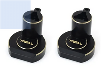 TREAL Brass Rear Hubs, Inner Portal Housing Set(2)Heavy Weight Upgrades for Redcat GEN9 and Ascent Crawler