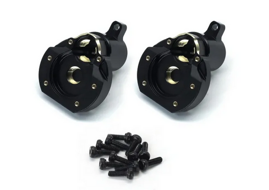 TREAL Brass Rear Hubs, Inner Portal Housing Set(2)Heavy Weight Upgrades for Redcat GEN9 and Ascent Crawler