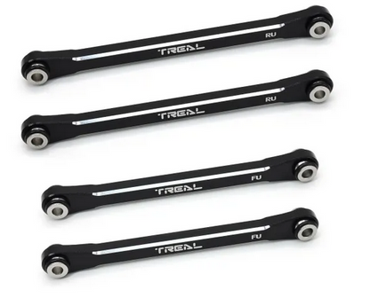 TREAL UTB18 Capra Upper Links Set (4pcs) Aluminum 7075 Upper Chassis 4-Links Upgrades