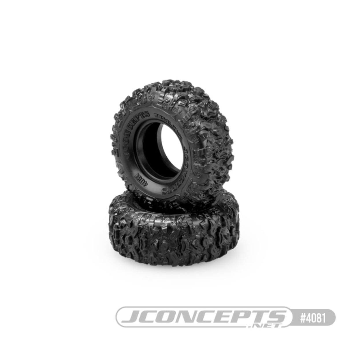 JConcepts: Megalithic - 1.0" 57mm OD - 24th Scale (Pair) Green Compound