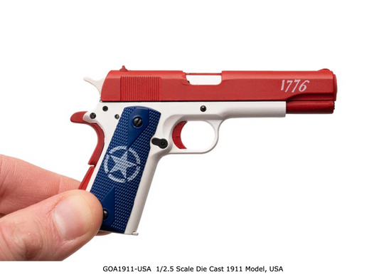 GOA1911-USA  1/2.5 Scale Die Cast 1911 Model, USA