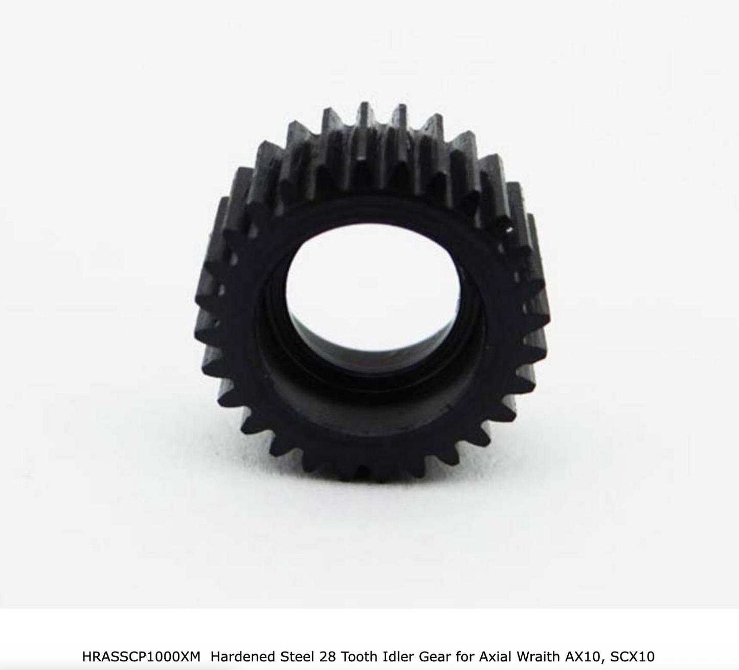 HRASSCP1000XM  Hardened Steel 28 Tooth Idler Gear for Axial Wraith AX10, SCX10