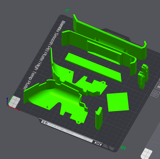CMAX2 JKu Mount (3D Print) GCM Racing