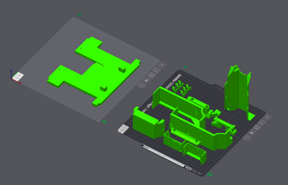 CMAX2 Chevy Pickup Mount Set (3D Print) GCM Racing