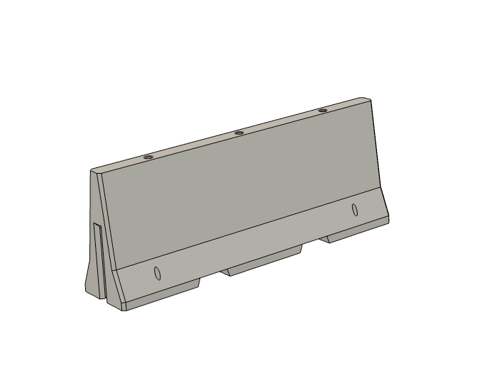 Jersey Barrier 1/18th Scale LFD Designs