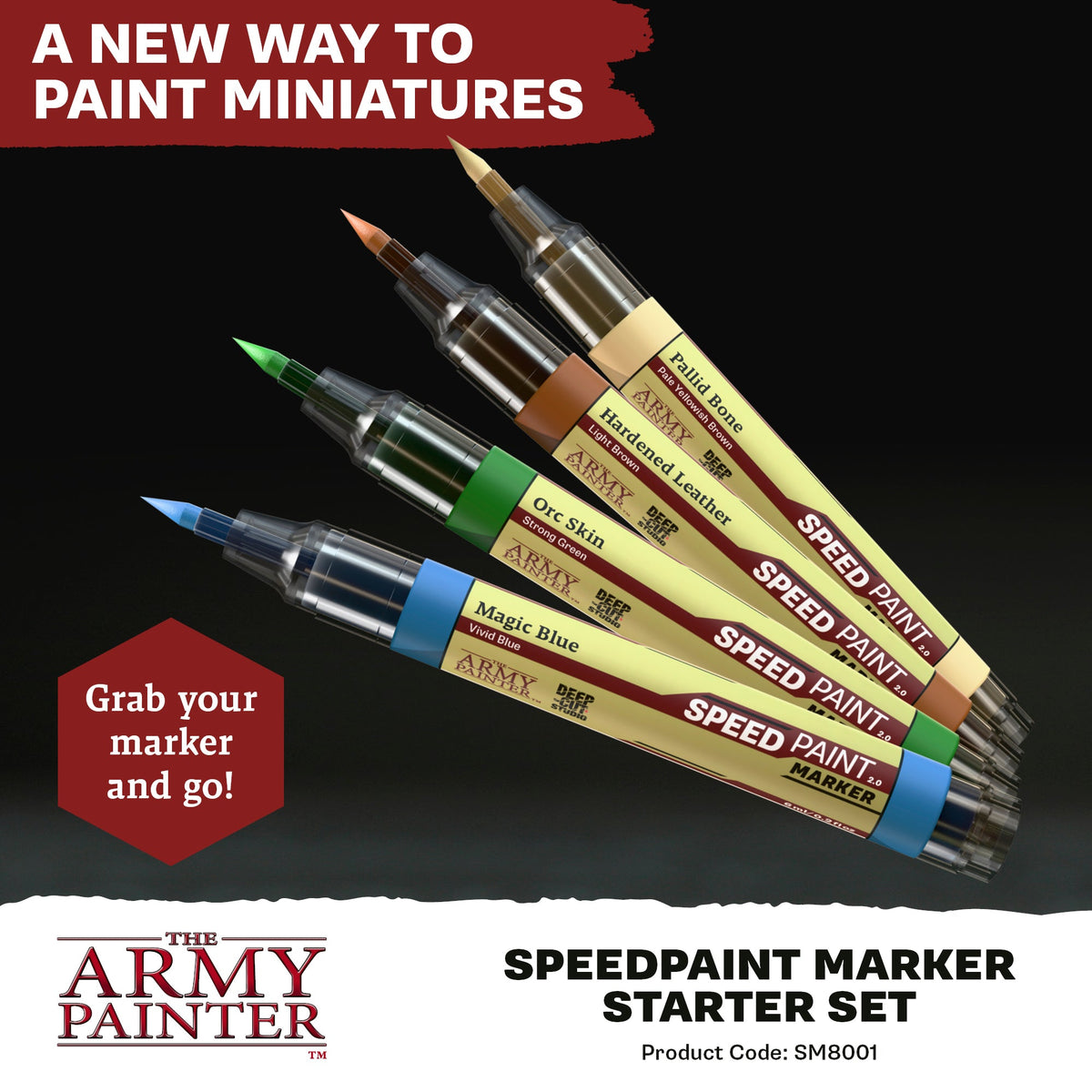 The Army Painter: Speedpaint Marker Starter Set SHD