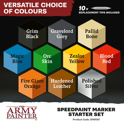 The Army Painter: Speedpaint Marker Starter Set SHD