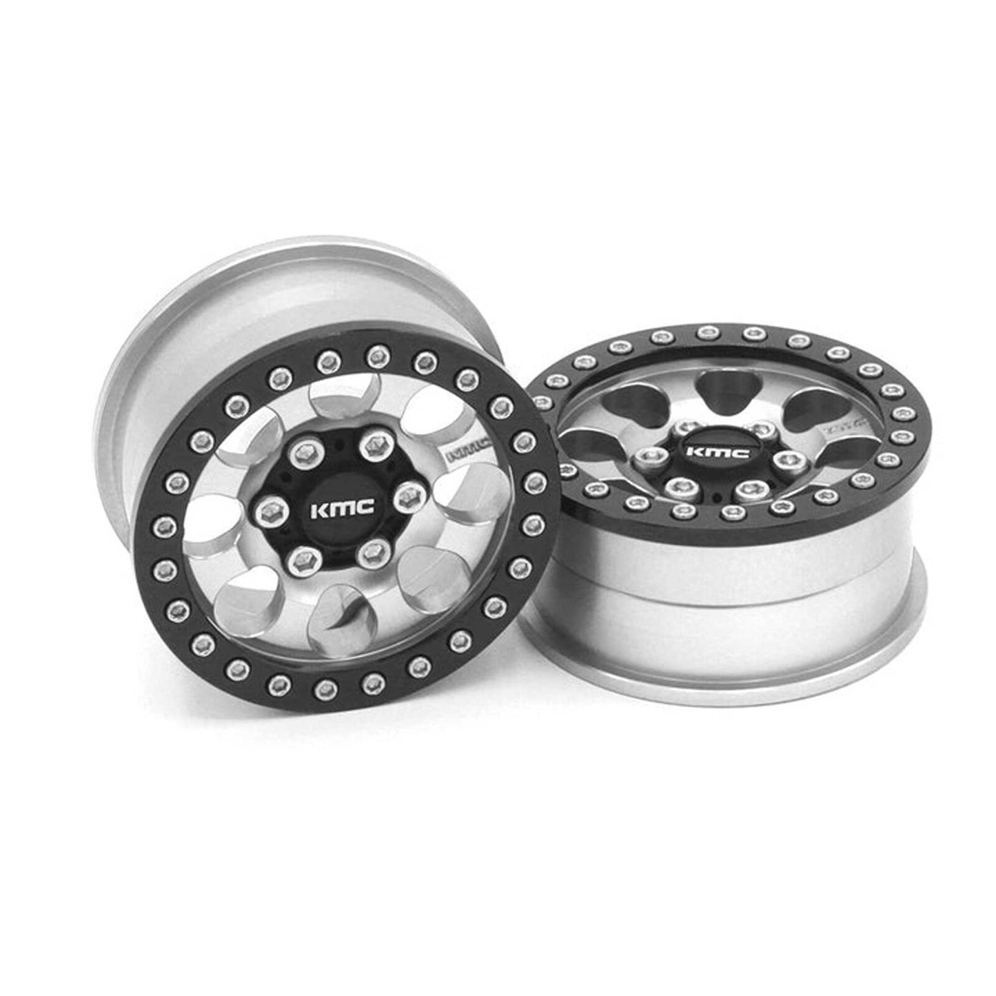 1/10 KMC KM237 Riot Beadlock Front/Rear 1.9 Rock Crawler Wheels