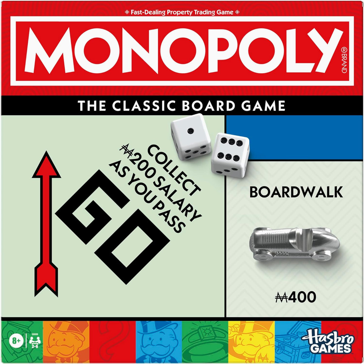 Monopoly Classic Board Game (Refresh) SHD