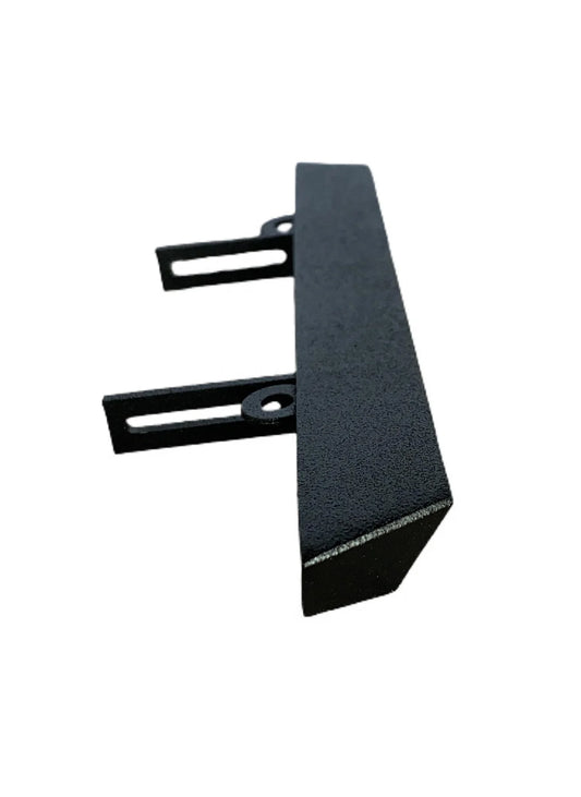 Rear Bumper for Axial Racing SCX10 III Jeep Wrangler JLU (Black)