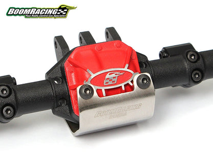 Boom Racing Complete Front Assembled AR44 PHAT™ Axle w/ BADASS Universal Shafts [RECON G6 The Fix Certified] for Axial SCX10 II Boom Racing