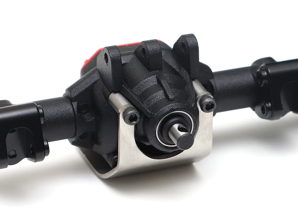 Boom Racing Complete Rear Assembled AR44 PHAT™ Axle w/ BADASS Rear Shafts [RECON G6 The Fix Certified] for Axial SCX10 II Boom Racing