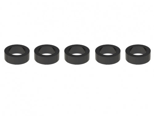 Boom Racing D4x7x2 Nylon Spacer Black (5)