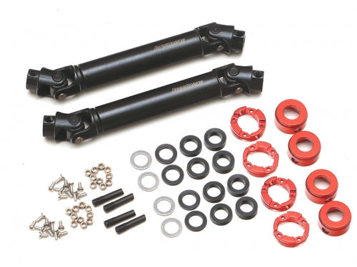 Boom Racing BADASS™ HD Steel Center Drive Shaft Set for Axial SCX10 III (SCX10.3) for Axial SCX10 III