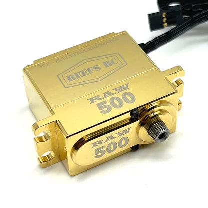 REEFs Raw 500 High Torque High Speed HV Waterproof Brushless Servo .095/500 @7.4V