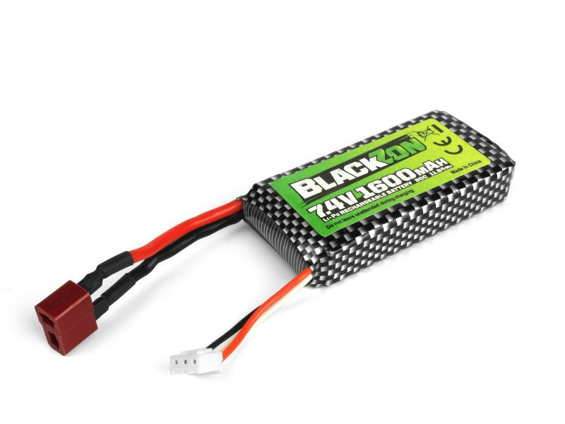 Turbo Smyter Battery Pack (LiPo 7.4V, 1600mAh), w/T-Plug BlackZon