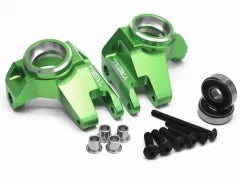 TREAL SCX6 Steering Knuckles L/R Front Hubs CNC Machined Aluminum 7075 for Axial SCX6 AR90 Upgrades