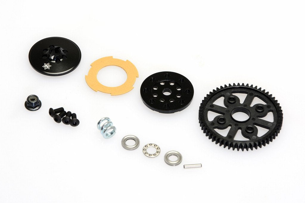KAOS CNC Aluminum Slipper Clutch System, 32 Pitch, Lightweight, Hardened, DL-Series