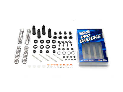 SCA-1E Pro Aluminum Oil Shocks, Unassembled (4pcs)