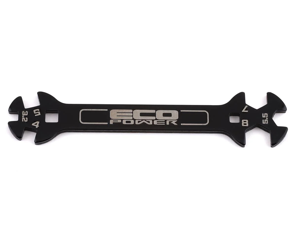EcoPower Steel Turnbuckle Box Wrench (3.2, 4, 5, 5.5, 7 & 8mm) ECO Power