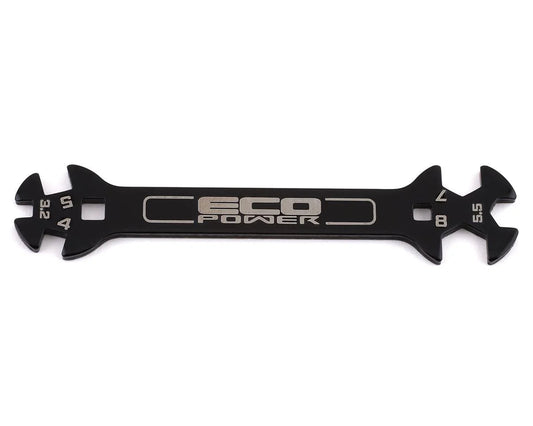 EcoPower Steel Turnbuckle Box Wrench (3.2, 4, 5, 5.5, 7 & 8mm) ECO Power