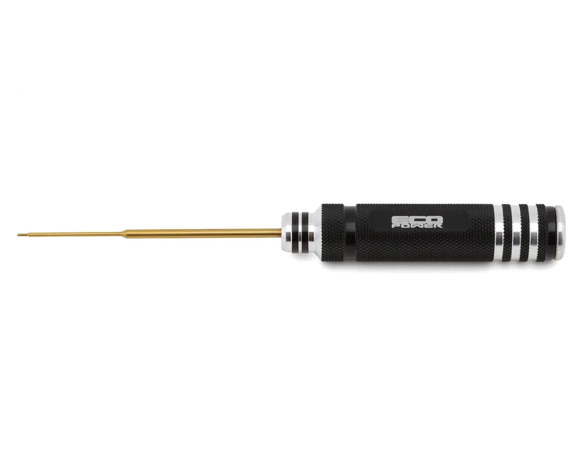 EcoPower Titanium Nitride Coated Hex Driver w/Aluminum Handle (0.9mm)