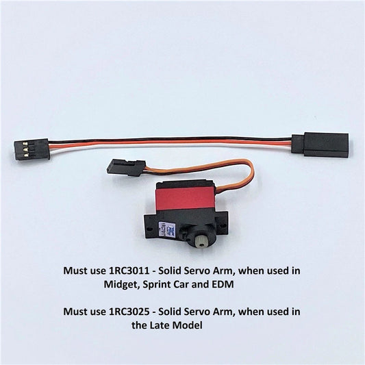 1RC Racing Digital Metal Gear Steering Servo, 1/18 1RC7017 1RC