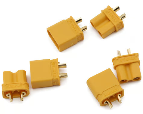 Gens Ace XT30 Male & Female Plug Set (3 Pairs) Gens Ace