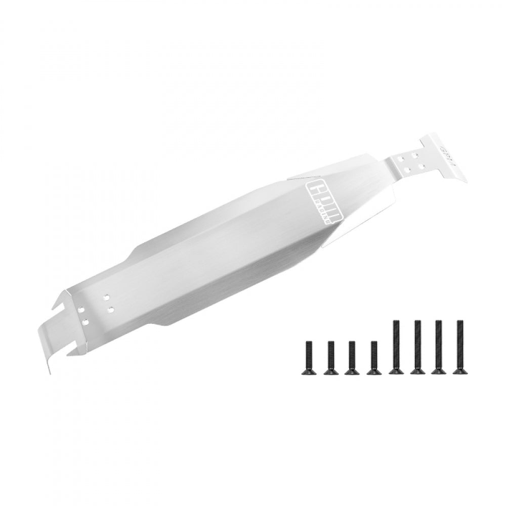 GPM Racing Stainless Steel Integrated Chassis Skid Kit For Tamiya 1/10 BBX BB-01 Chassis for Tamiya BB-01 GPM