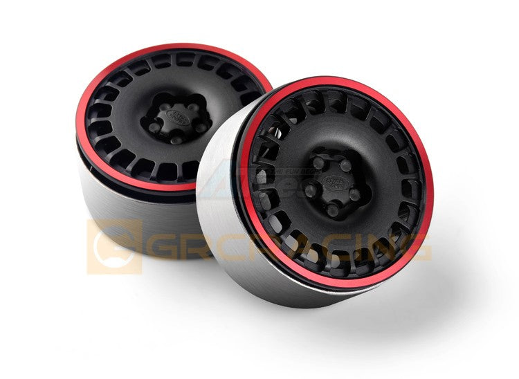 GRC 1.9 Aluminum Beadlock Wheel for RC Crawler (2)