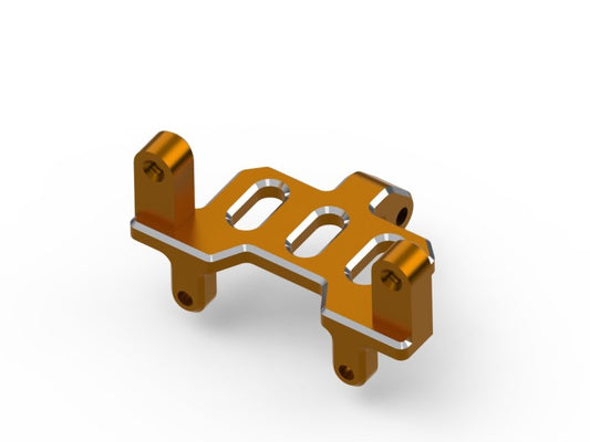 Venture18/CC Aluminum Steering Servo Mount (Orange)